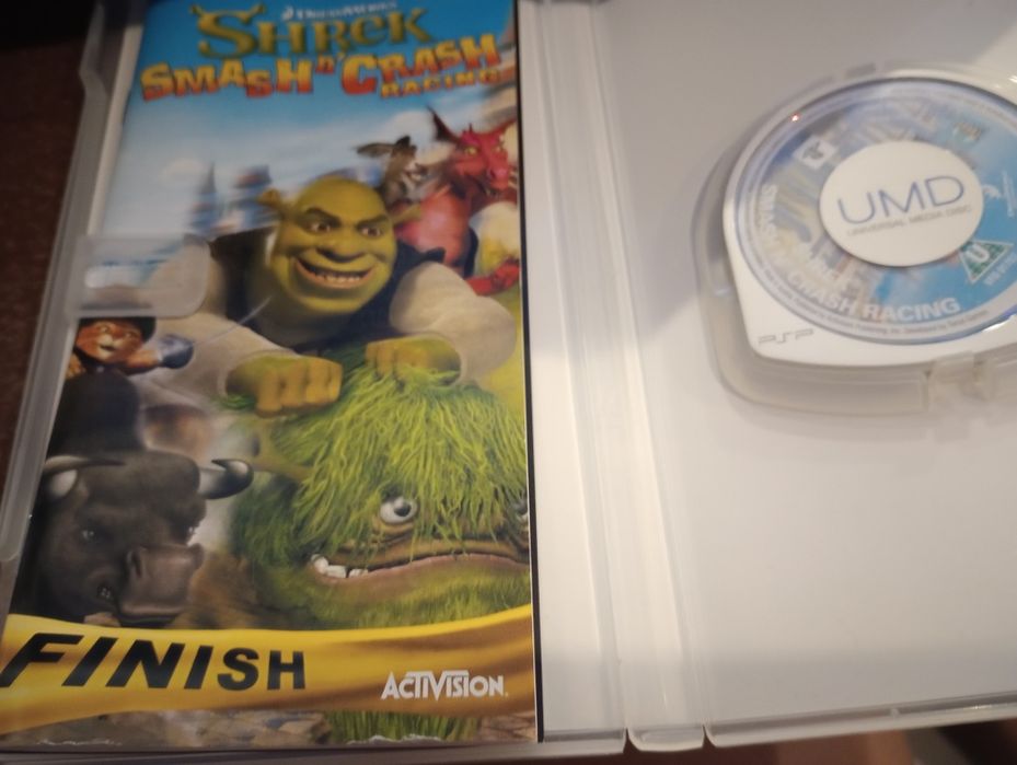 PSP Shrek Smash Crash Racing gra