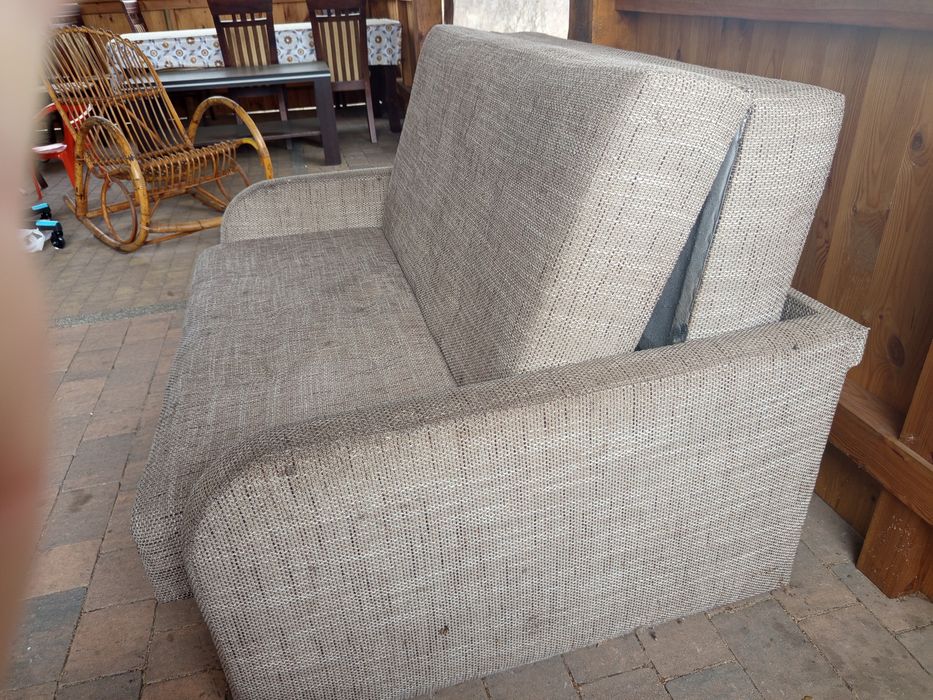 Fotel dwuosobowy rozkładany