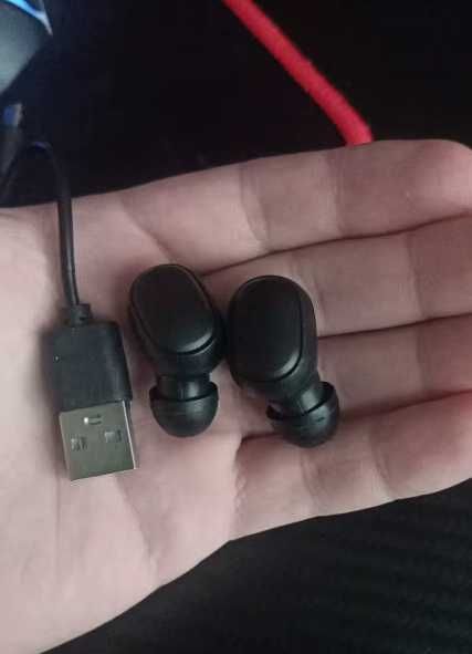 Наушники блютуз A6S сенсорні TWS з мікрофоном та кейсом Bluetooth 5.3