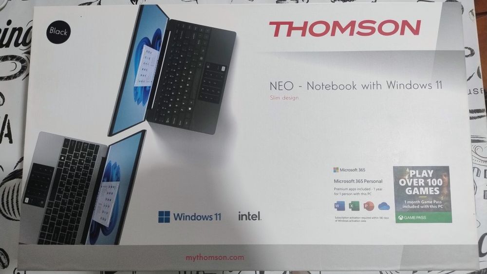 Продам Новий ноутбук Thomson NEO 14  UA-P14C4BK128 — 14,1", 4 ГБ RAM, SSD 128 ГБ