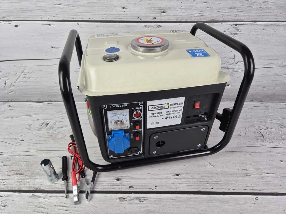 Promocja! Agregat prądotwórczy 1200W 230V 12V DC - Generator prądu!