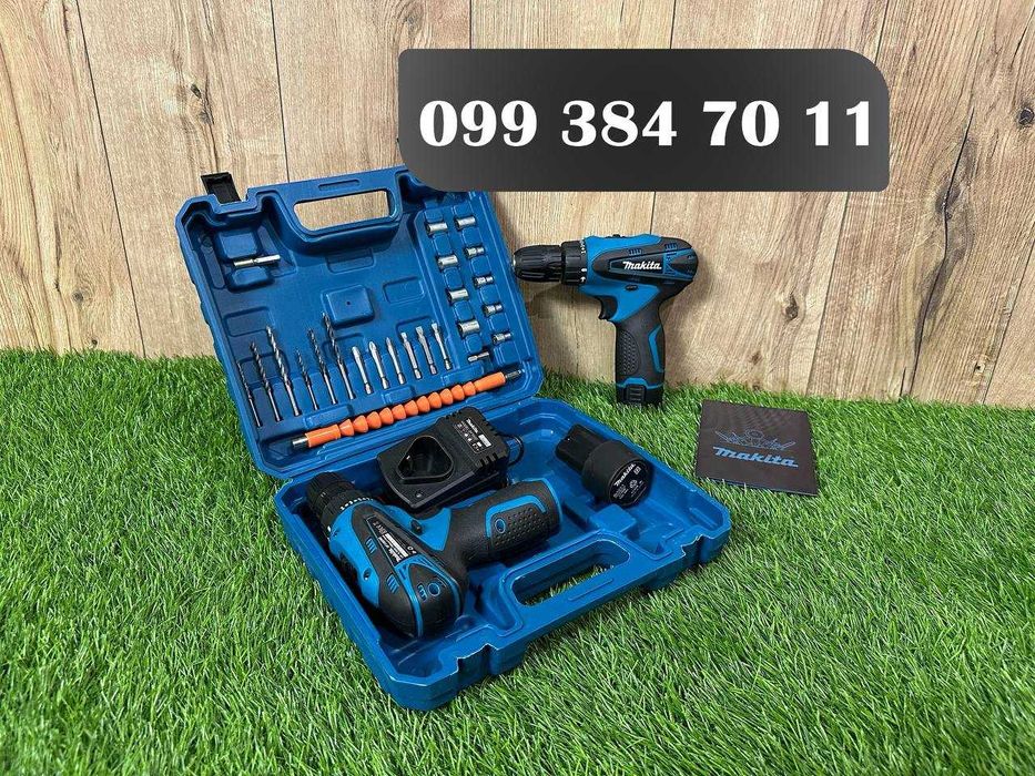 Аккумуляторный Шуруповерт Makita DF330D 12V/3A (1 батарея) Шурупокрут