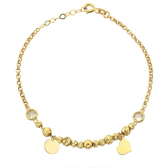 Złoto próby 585. Bransoletka złota