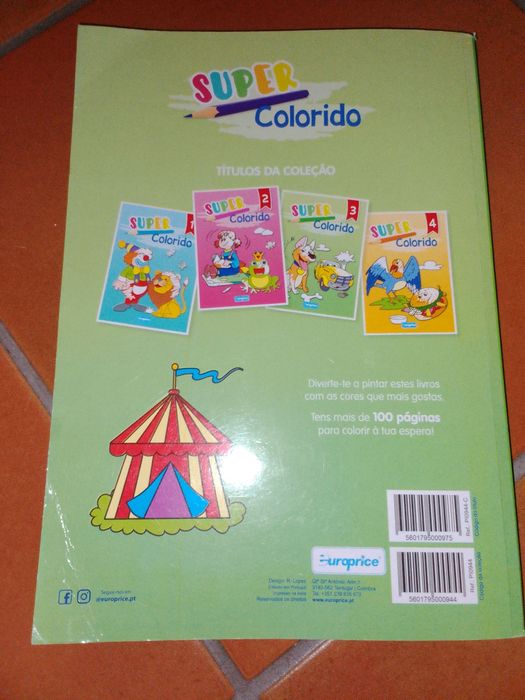 4 Livros didácticos infantis escolares - Envio Grátis Ctt