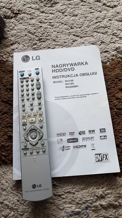 Nagrywarka LG RH200 MH z 250HDD