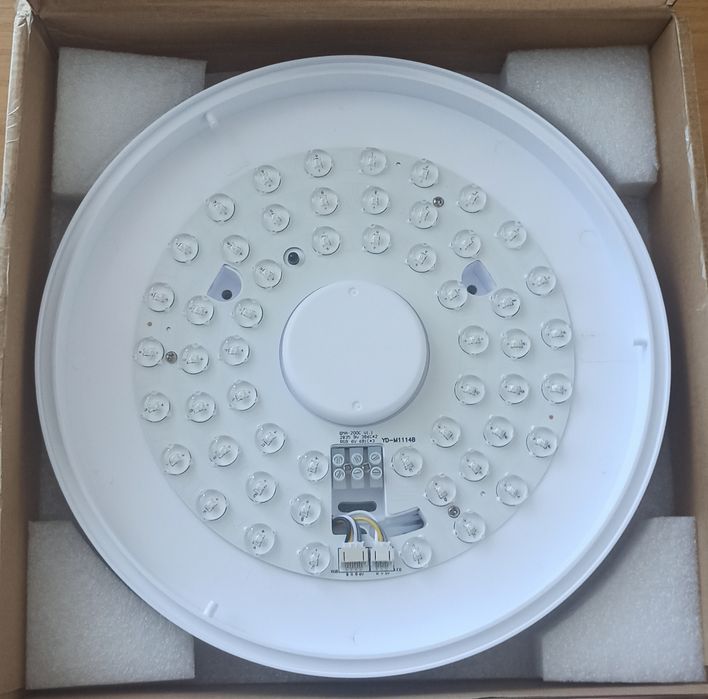Lampa plafon LED RGB  24W głosnik bluetooth średnica 28cm