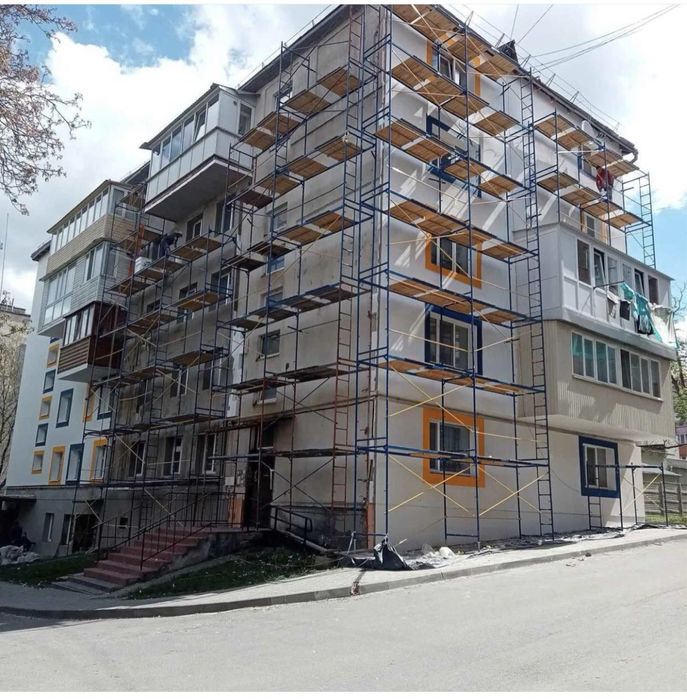 Фасадні роботи. Утеплення будівель