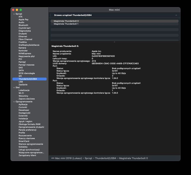 Mac mini 2018 i5 / 32 GB RAM / 512 GB SSD – wyczyszczony, 100% sprawny