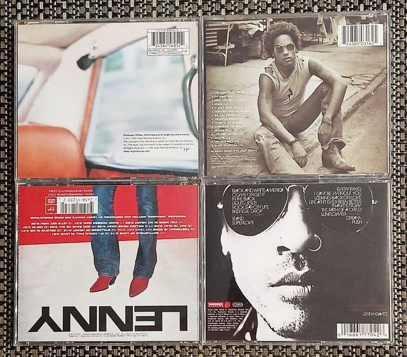 Lenny Kravitz - 8 CDs - Raros - Muito Bom Estado