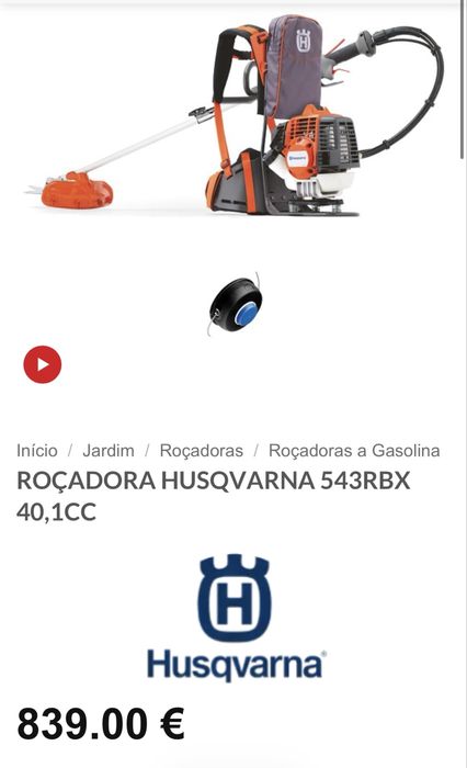 Carrinho + Roçadora + Lavadora