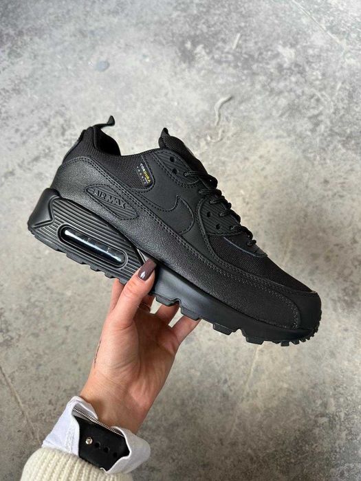 Мужские кроссовки Nike Air Max 90 "Black Cordura" Размеры 40-45