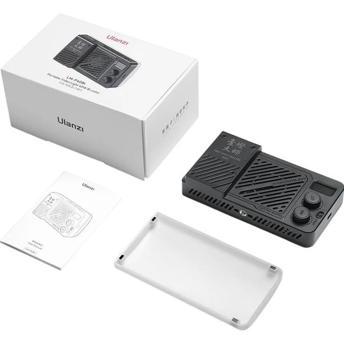 Накамерне світло надпотужне 40 Вт Bi-Color з розсіювачем