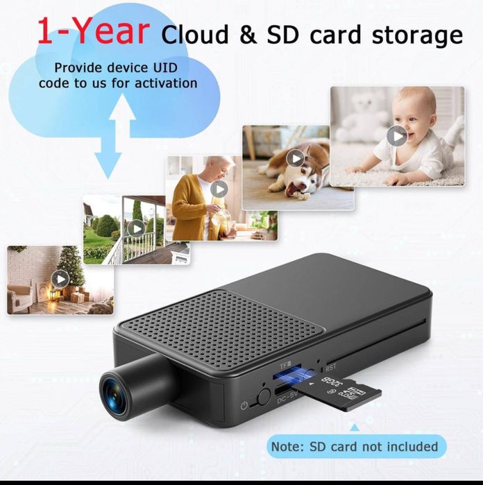 Мініатюрна Wi-Fi камера Digimore LN02