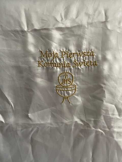 pokrowiec na krzesło I komunia święta