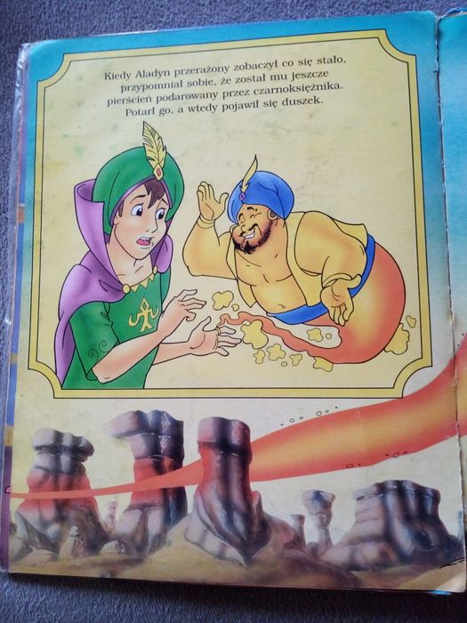 Bajka Disney "Lampa Aladyna"