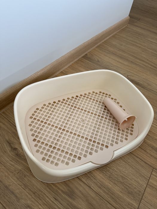 Лоток для туалету собак зі стовпчиком