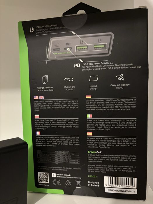 Powerbank ultra charge