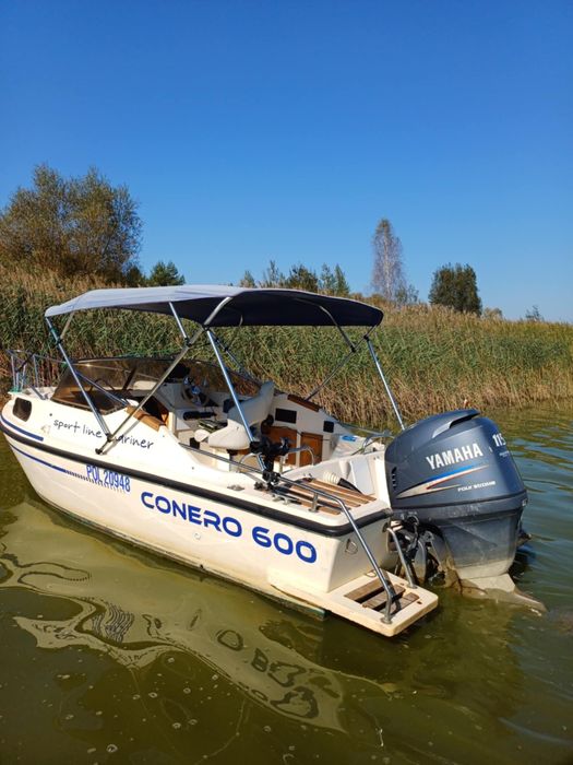 Łódź motorowa conero 600.