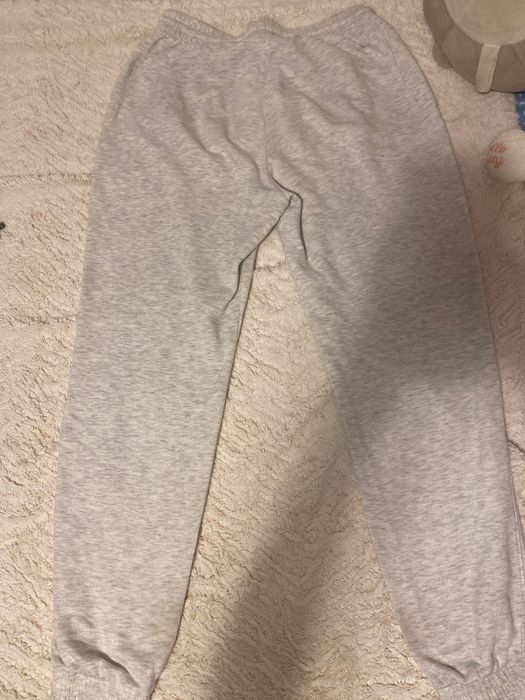cinzentos calças de fato/treino