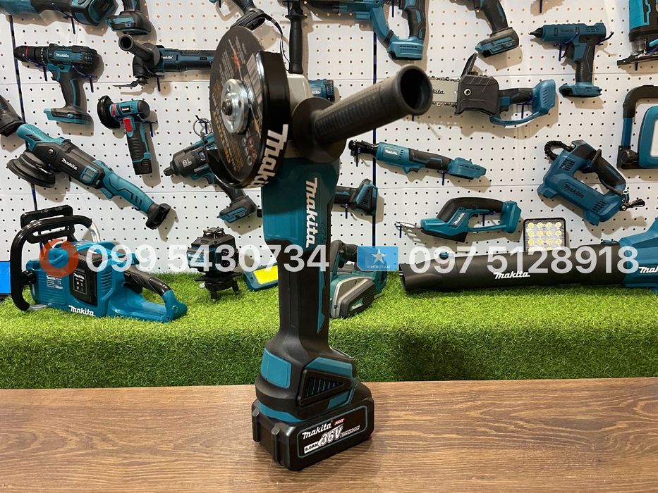 Акумуляторна Болгарка DGA 504 36V 8Ah  1200 вт КШМ аккумуляторная УШМ