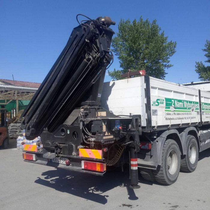 Usługi transportowe,  wynajem, HDS udźwig do 6 ton