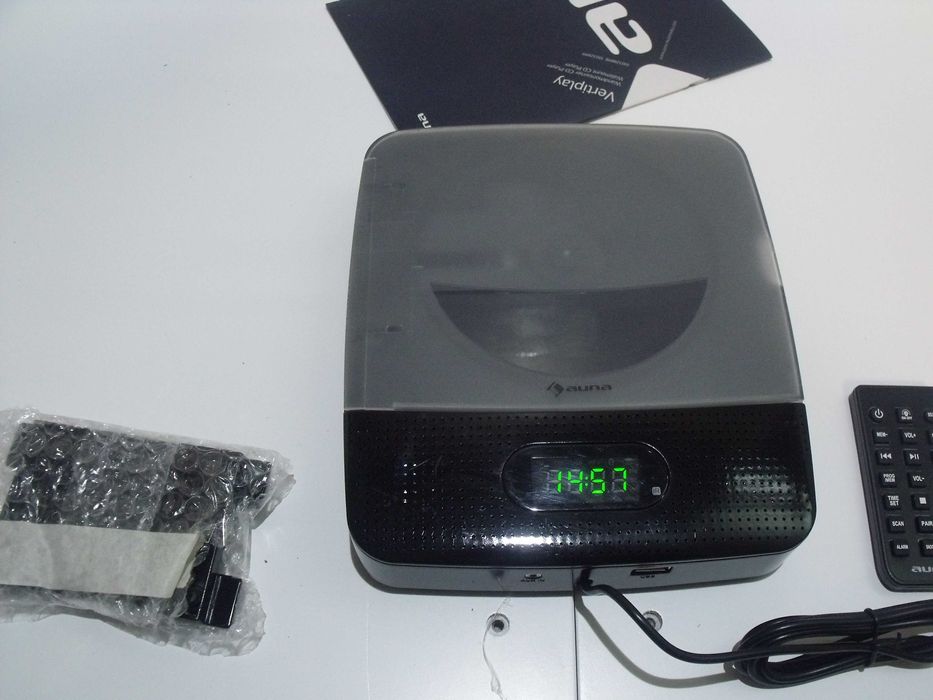 Radio kuchenne ścienne z pilotem Bluetooth odtwarzacz CD Auna