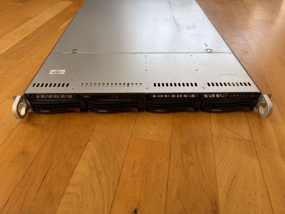 Serwer Supermicro X12SPL-LN4F Xeon Silver 4310, 128GB RAM, 2x10Gb, 2x 700W + szyny