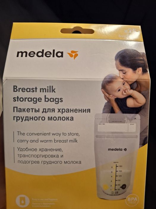 Пакети для зберігання грудного молока Medela 25 шт