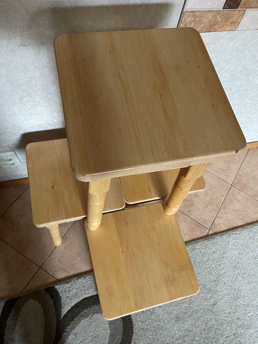 Табуретки деревяʼні, табуретки з натурального дерева