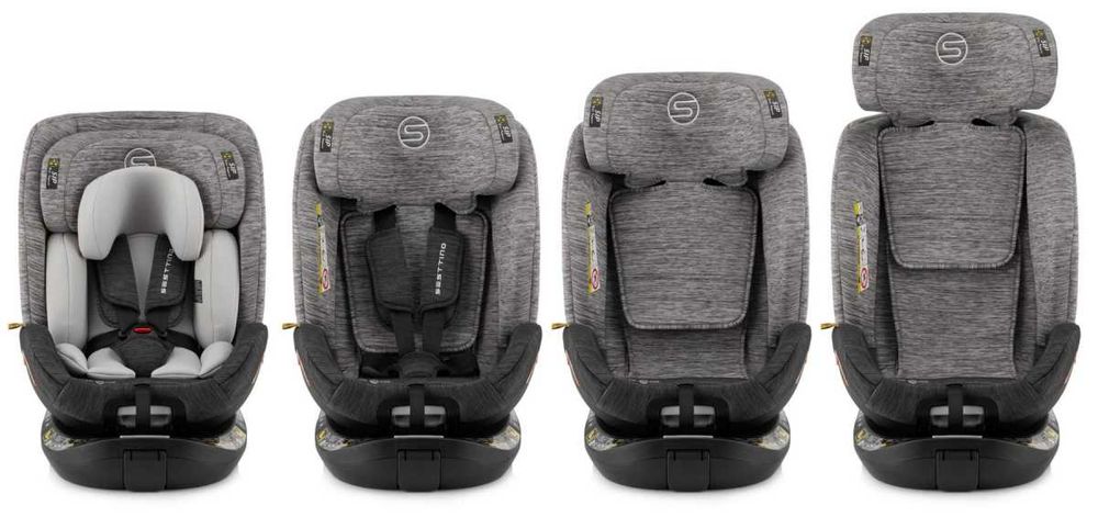 Fotelik Sesttino Shiver I-Size 0-36 kg ISOFIX + BAZA 360