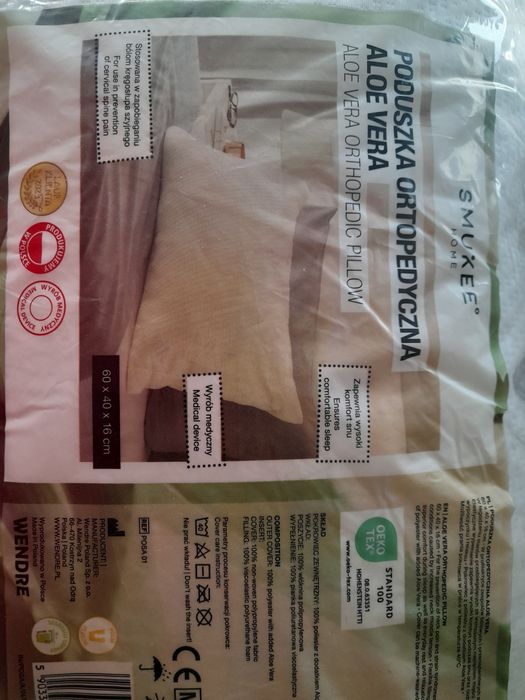 Poduszka ortopedyczna Aloe vera