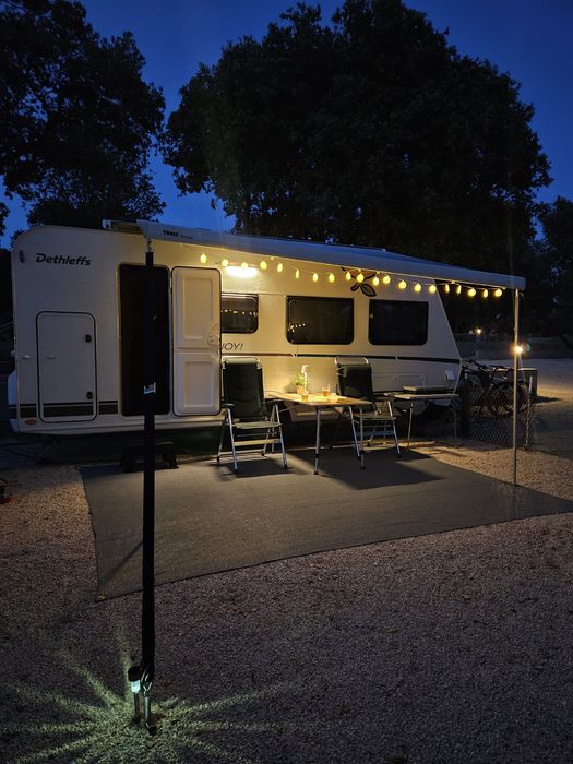 Wynajem. Przyczepa kempingowa. Nowa. Klimatyzacja. Rezerwacje 2026.