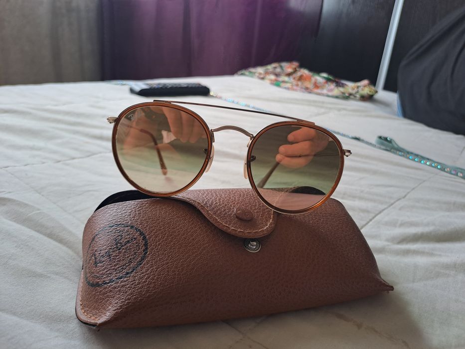 Oculos de sol ray ban originais cumo novos