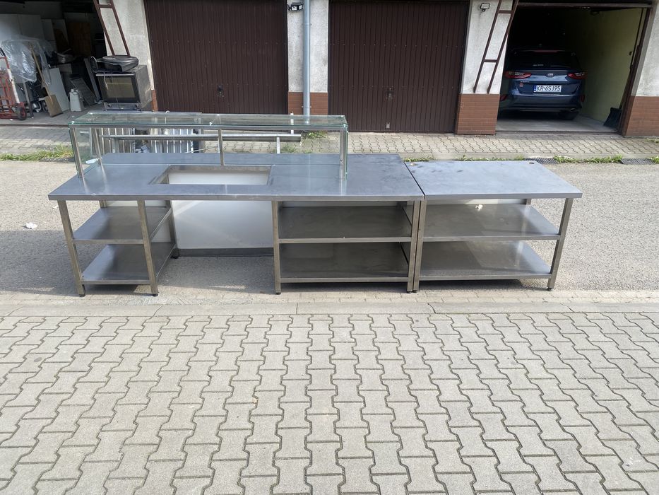 Lada/bar ze stali nierdzewnej