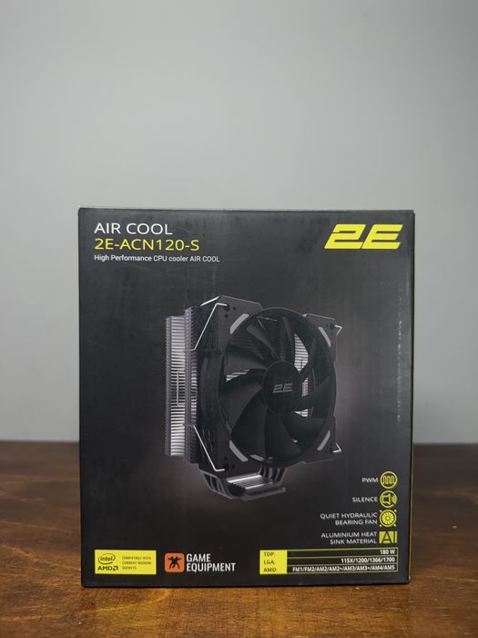 Кулер для процесора 2E Gaming Air Cool ACN120-S, новий
