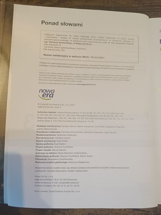 Ponad słowami 3 część 1