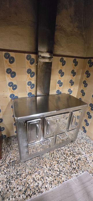 Fogão a lenha em Inox