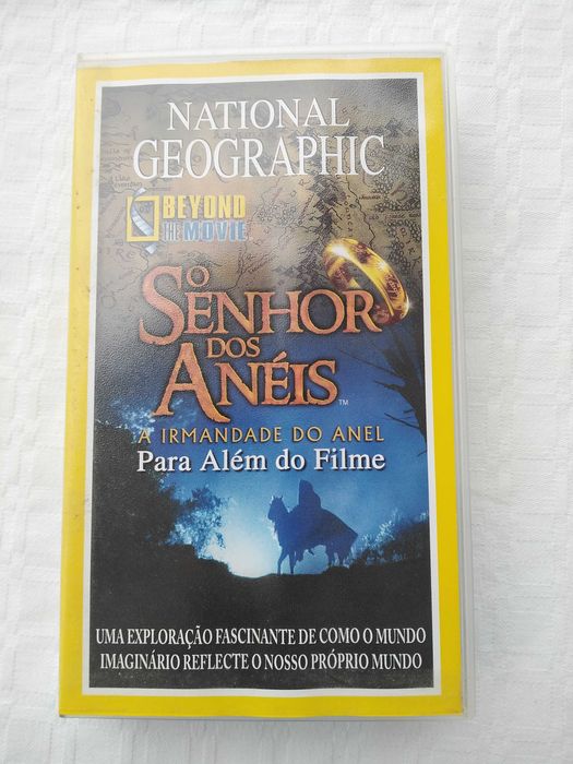 VHS Documentário Senhor dos Anéis