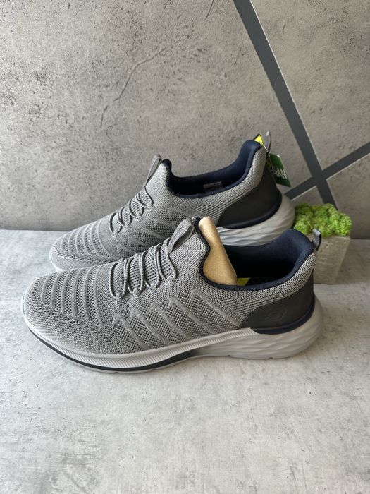Розмір 48 US 14.Фірмові чоловічі кросівки сліпони Skechers. Оригінал!
