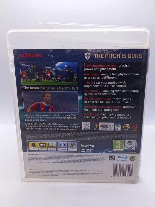 GRA Pes 2015 Pro Evolution Soccer  Na PS3 904/02/26l