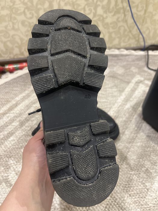 Чоботи шкіра натуральна 40 розмір