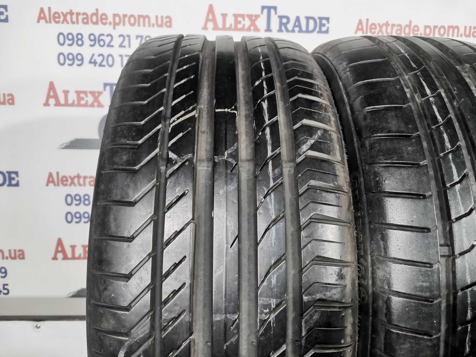 2 шт. 225/40 R18 Continental ContiSportContact 5 літні шини вживані