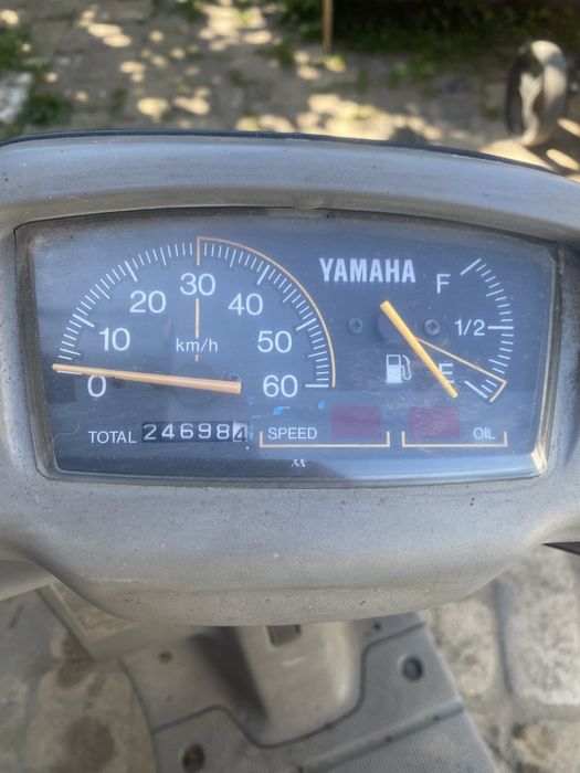 Yamaha gear на ходу