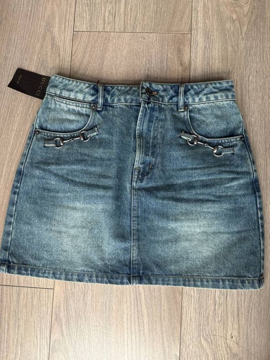 Spódnica jeansowa Gucci