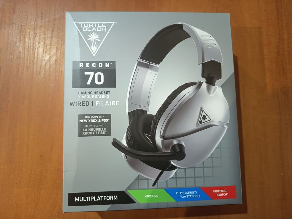 Nowe słuchawki Turtle Beach RECON 70 | PS5 PS4 Xbox Switch
