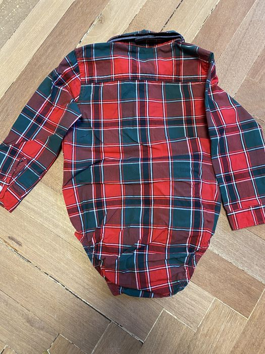 Набор Carters Рубашка боди с бабочкой и джинсовые брюки 24М