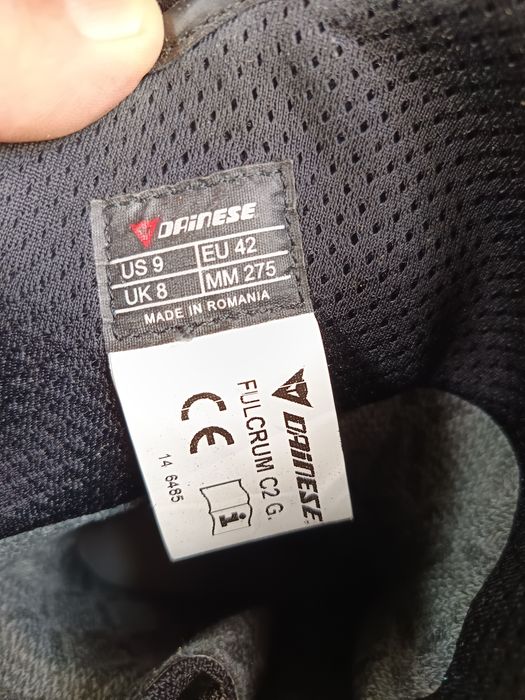 Botas de moto quase novas