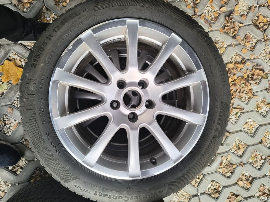 Felgi aluminiowe 17 z oponami zimowymi