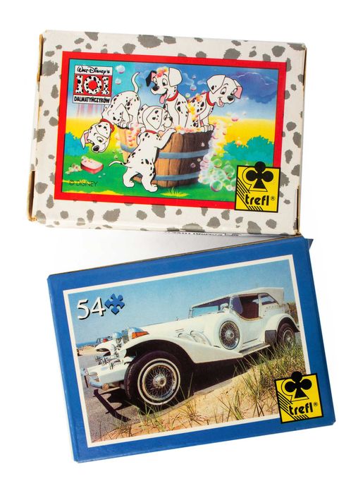 Пазли дитячі вінтажні, міні, 54 пазліка