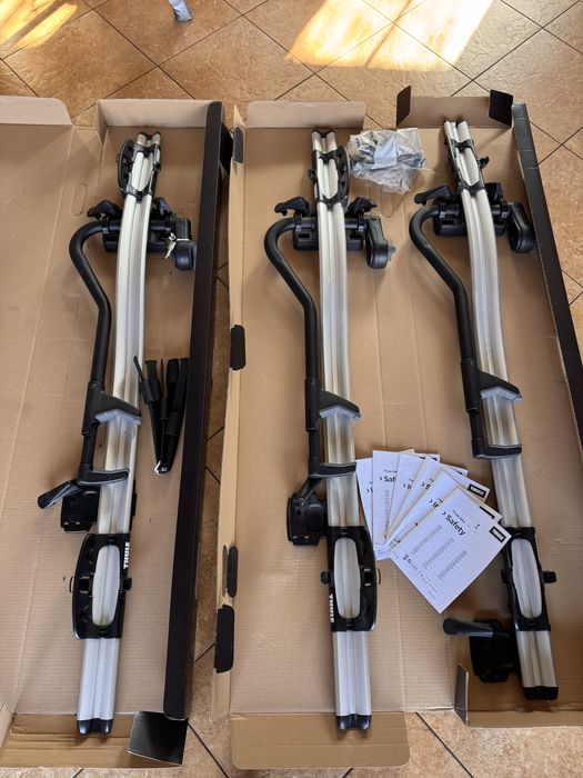 Uchwyt  rowerowy na dachowy  THULE